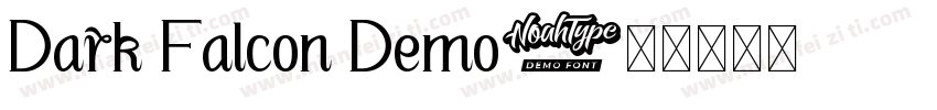 Dark Falcon Demo字体转换